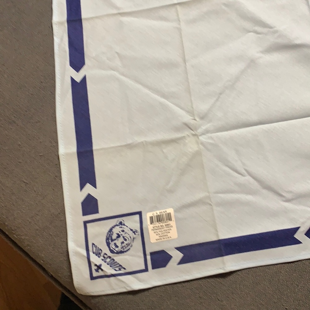 Cub Scout bear scarf